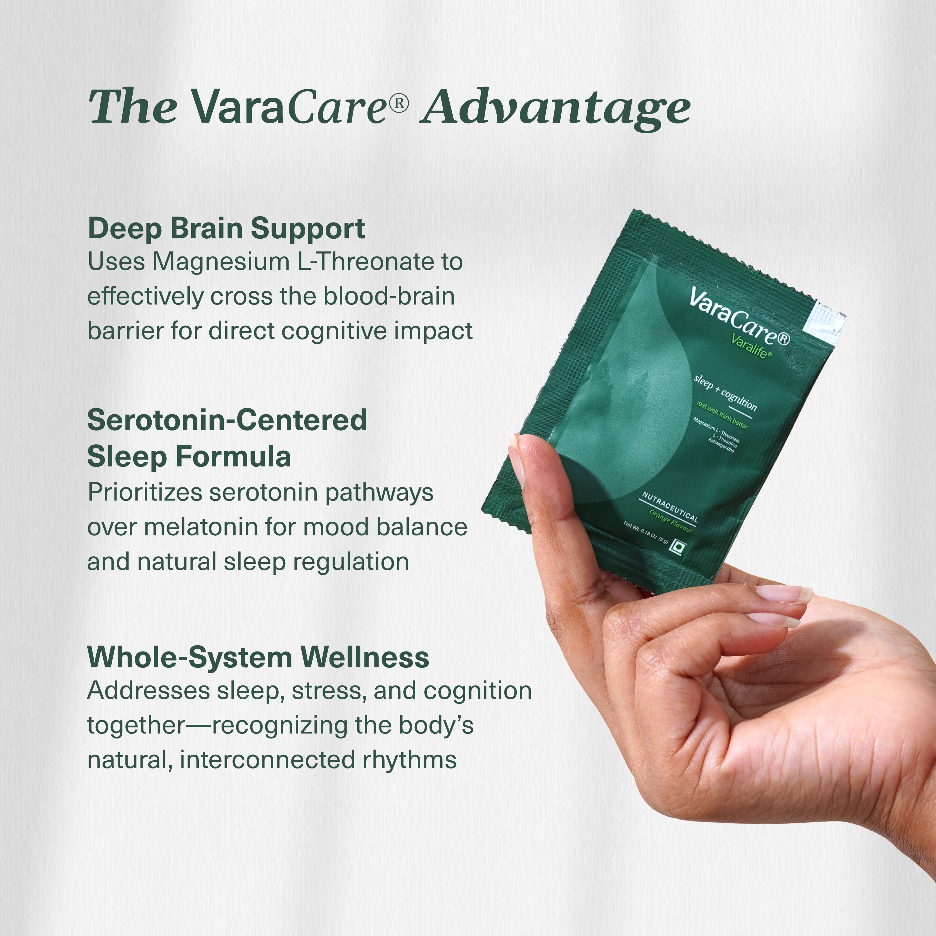 VaraCare - Daily Sachet for Sleep + Cognition