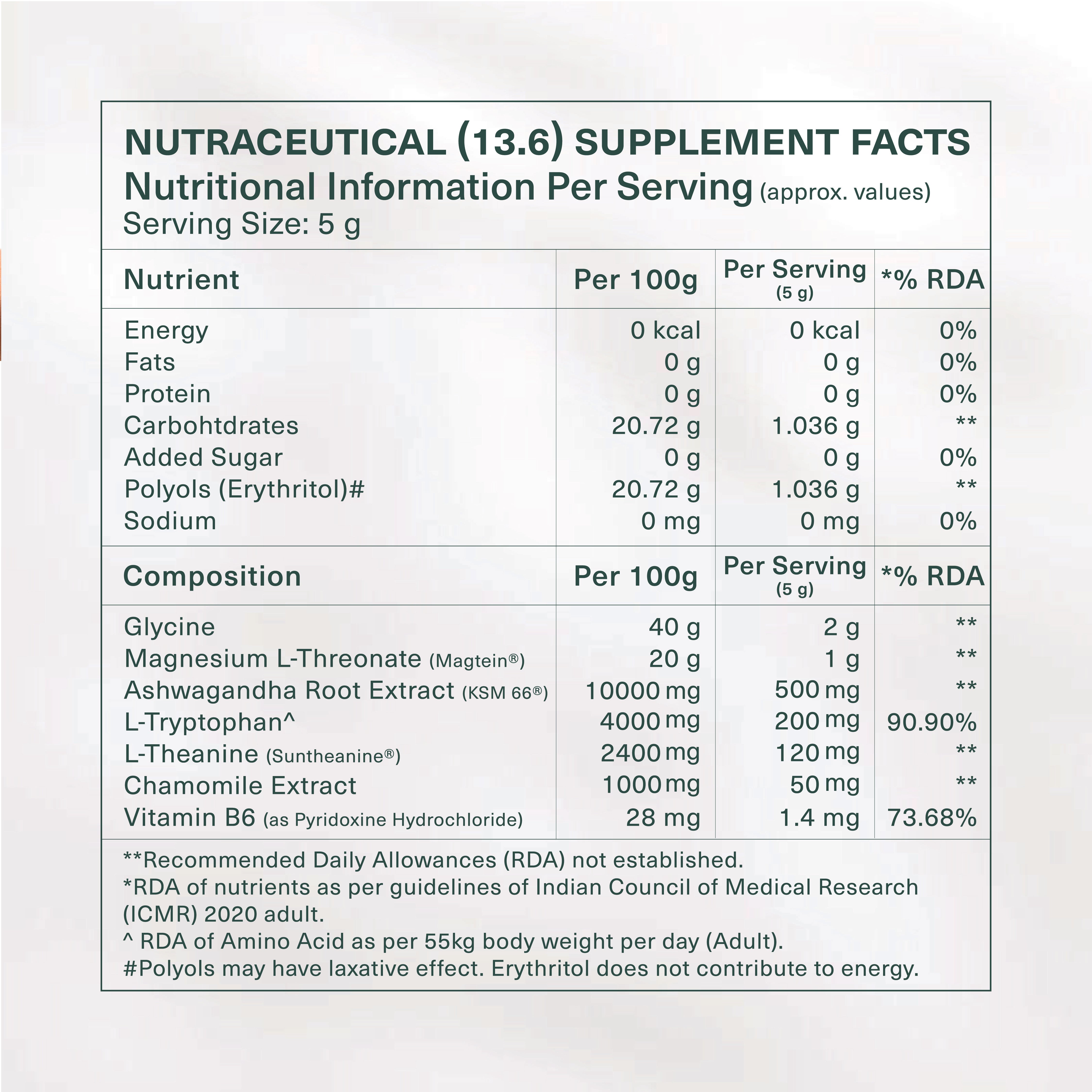 VaraCare - Daily Sachet for Sleep + Cognition