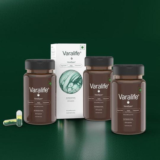 VaraSpan® 3 Month Pack - NMN & Resveratrol Supplement (3 units)
