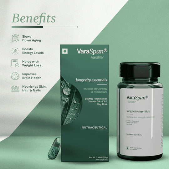 VaraSpan® by Varalife® - NMN & Resveratrol Supplement