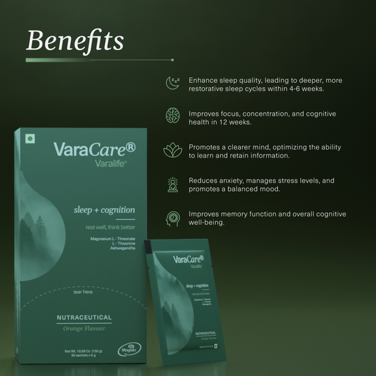 VaraCare® by Varalife® - Daily Sachet for Sleep + Cognition