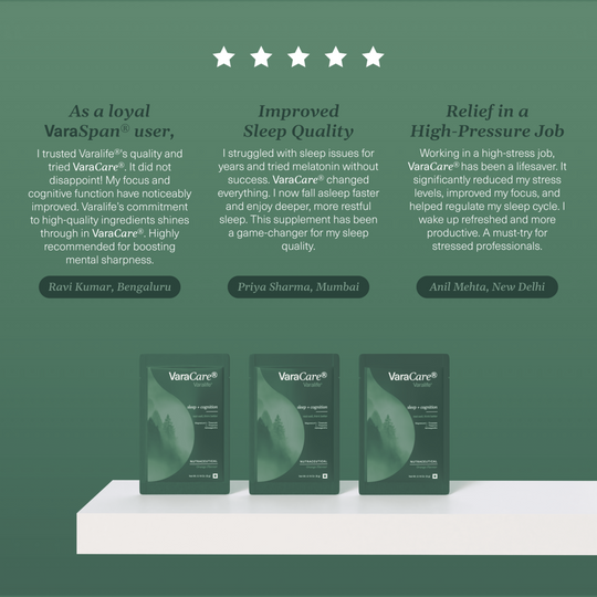 VaraCare® by Varalife® - Daily Sachet for Sleep + Cognition
